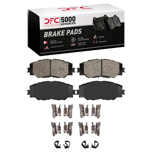 DFC 09-19 Toyota Corolla Front 4000 HybriDynamic Brake Pads and Hardware Kit