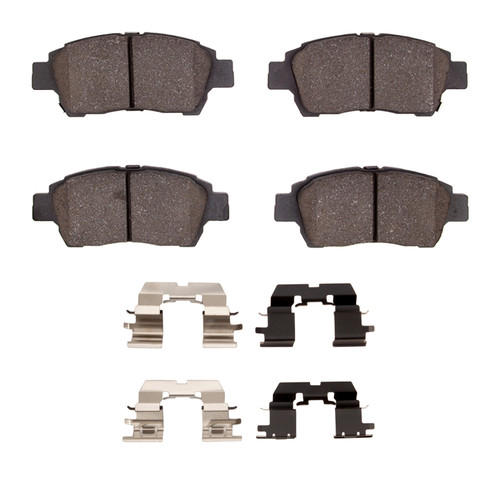 DFC 00-00 Toyota Echo Front 5000 Advanced Ceramic Brake Pads and Hardware Kit