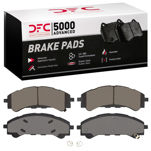 DFC 5000 Advanced Ceramic Front Brake Pads, Ford Ranger (USA/Canada) 2019-2025