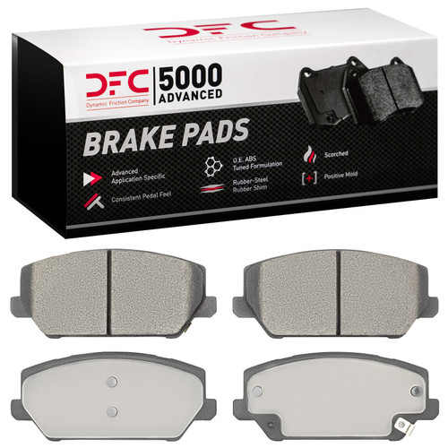 DFC 5000 Advanced Low-Metallic Front Brake Pads, Hyundai Veloster N 2019-2025
