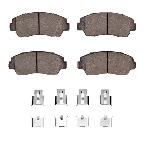 DFC 86-93 Mazda B2000 Front 5000 Advanced Semi Metallic Brake Pads and Hardware Kit