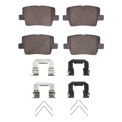 DFC 19-22 Genesis G90 Rear 5000 Advanced Ceramic Brake Pads and Hardware Kit