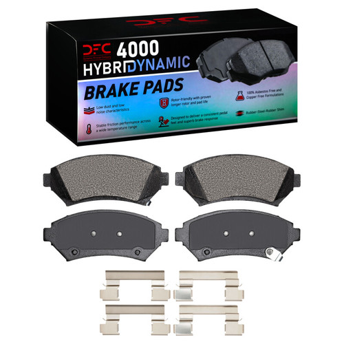 DFC 97-05 Buick Park Avenue Front 4000 HybriDynamic Brake Pads and Hardware Kit