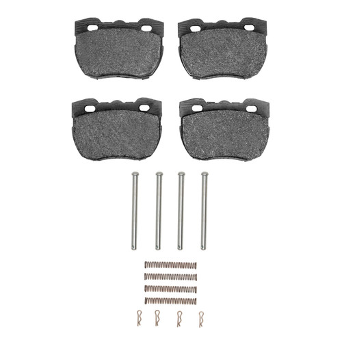 DFC 4000 HybriDynamic Front Brake Pads and Hardware Kit, Land Rover Discovery 1994-1999