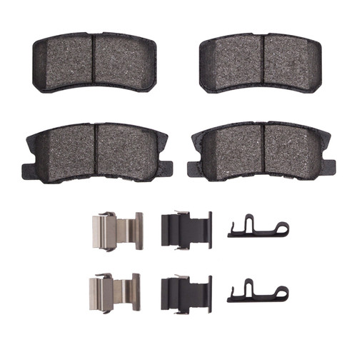 DFC 00-17 Chrysler 200 Rear 5000 Advanced Ceramic Brake Pads and Hardware Kit