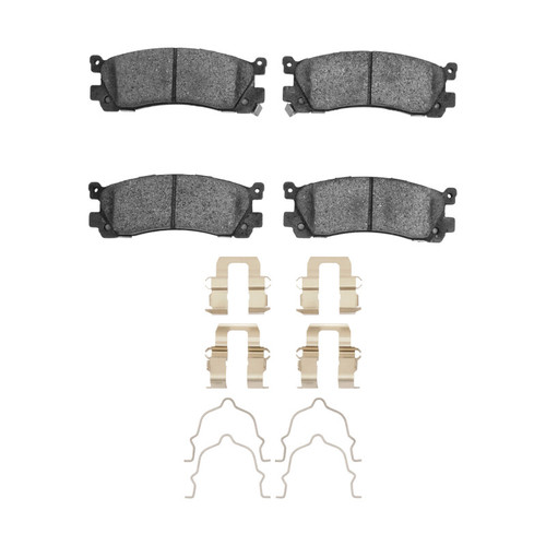 DFC 88-91 Mazda 929 Rear 4000 HybriDynamic Brake Pads and Hardware Kit