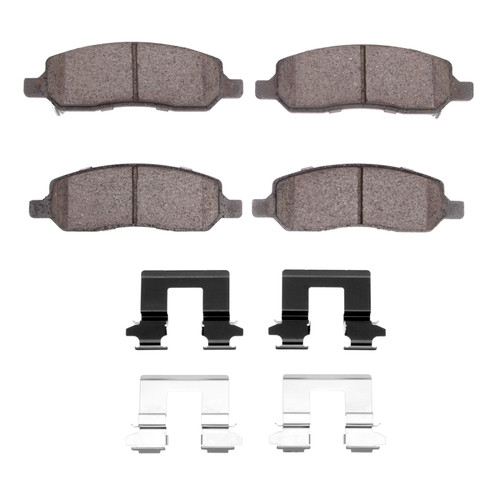 DFC 06-11 Buick Lucerne Rear 4000 HybriDynamic Brake Pads and Hardware Kit