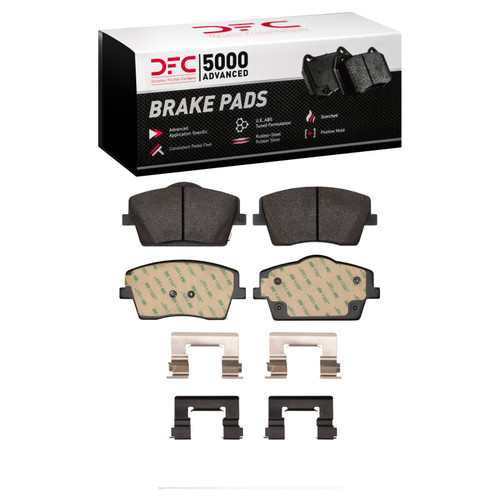 DFC 19-24 Volvo XC40 Front 5000 Advanced Ceramic Brake Pads and Hardware Kit