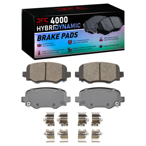 DFC 14-23 Chrysler 200 Rear 4000 HybriDynamic Brake Pads and Hardware Kit
