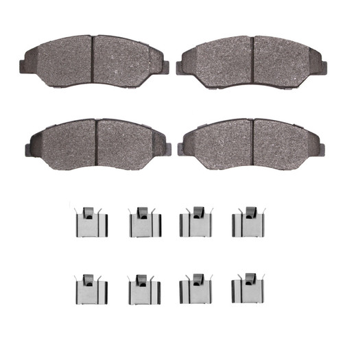 DFC 98-02 Kia Sportage (USA/Canada) Front 5000 Advanced Semi Metallic Brake Pads and Hardware Kit