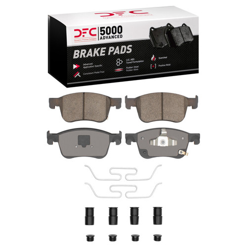 DFC 18-25 Acura Integra Front 5000 Advanced Ceramic Brake Pads and Hardware Kit