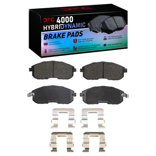 DFC 07-14 Suzuki SX4 Front 4000 HybriDynamic Brake Pads and Hardware Kit