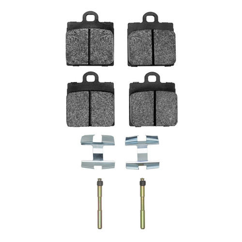 DFC 4000 HybriDynamic Front Brake Pads and Hardware Kit, Volkswagen Karmann Ghia 1966-1970
