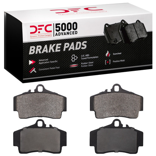 DFC 97-12 Porsche 911 Rear 5000 Advanced Low Metallic Brake Pads