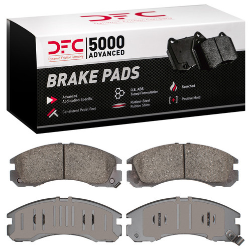 DFC 5000 Advanced Ceramic Front Brake Pads, Dodge Stealth 1990-2022