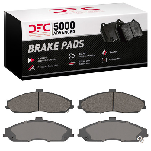 DFC 11-13 Chevrolet Corvette Front 5000 Advanced Low Metallic Brake Pads