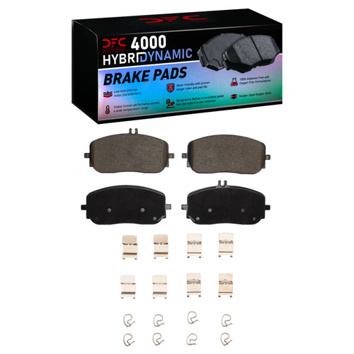 DFC 19-25 Mercedes-Benz CLA250 Front 4000 HybriDynamic Brake Pads and Hardware Kit