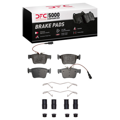 DFC 17-25 Alfa Romeo Giula Rear 5000 Advanced Ceramic Brake Pads and Hardware Kit