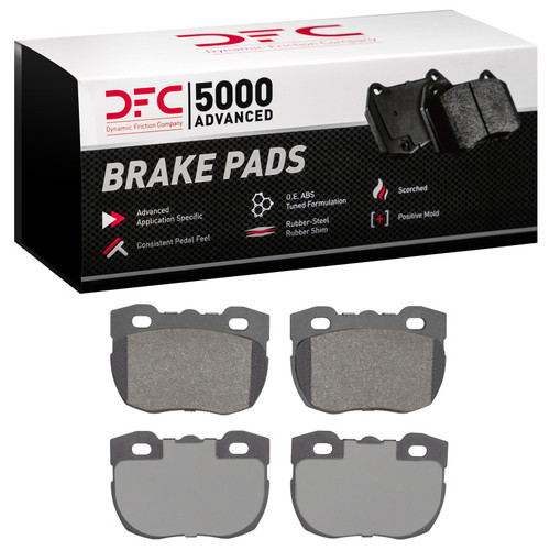 DFC 5000 Advanced Low-Metallic Front Brake Pads, Land Rover Discovery 1994-1999