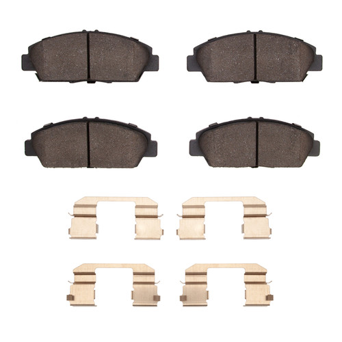 DFC 92-96 Honda Prelude Front 5000 Advanced Ceramic Brake Pads and Hardware Kit