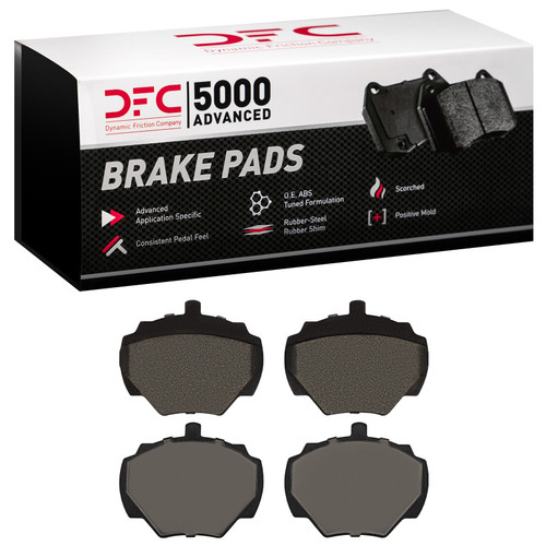 DFC 5000 Advanced Low-Metallic Rear Brake Pads, Land Rover Defender (Mexico) 1974-2016