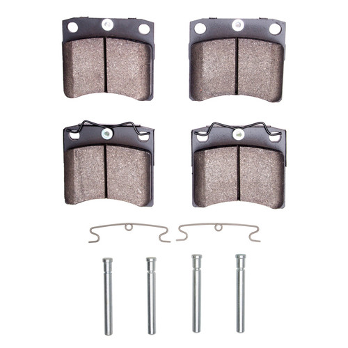 DFC 5000 Advanced Semi-Metallic Front Brake Pads and Hardware Kit, Volkswagen EuroVan 1992-1999