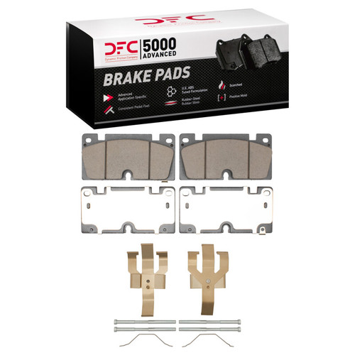 DFC 23-25 Chevrolet Colorado Front 5000 Advanced Ceramic Brake Pads and Hardware Kit