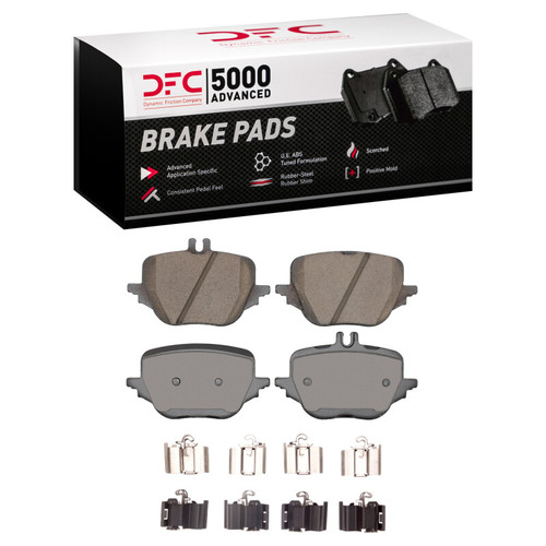 DFC 23-25 Mercedes-Benz E350 Rear 5000 Advanced Ceramic Brake Pads and Hardware Kit