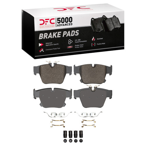 DFC 23-25 BMW 760I xDrive Rear 5000 Advanced Low Metallic Brake Pads and Hardware Kit