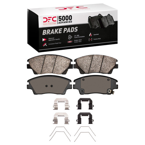 DFC 16-22 Hyundai Tucson Front 5000 Advanced Ceramic Brake Pads and Hardware Kit