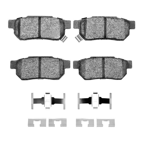 DFC 88-01 Acura Integra Rear 5000 Advanced Ceramic Brake Pads and Hardware Kit