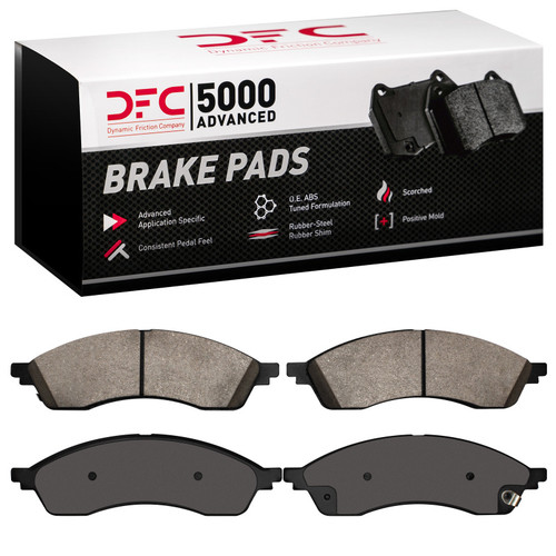 DFC 5000 Advanced Ceramic Front Brake Pads, Ford Edge 2021-2024