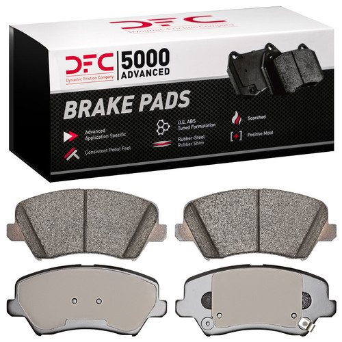 DFC 5000 Advanced Ceramic Front Brake Pads, Hyundai Veloster 2016-2021