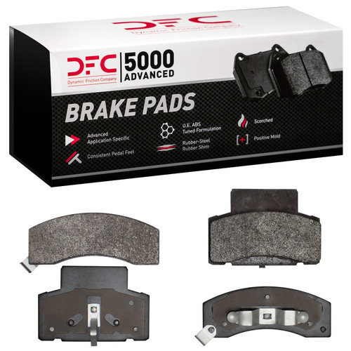 DFC 90-02 Chevrolet Express 2500 Front 5000 Advanced Semi Metallic Brake Pads