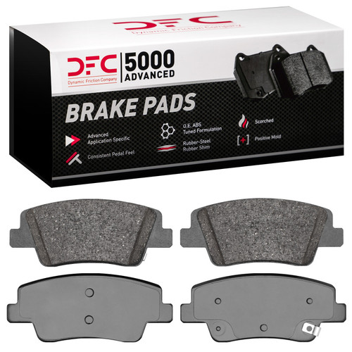 DFC 5000 Advanced Ceramic Rear Brake Pads, Genesis GV70 2021-2026