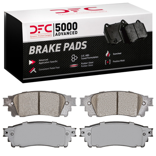 DFC 5000 Advanced Ceramic Rear Brake Pads, Lexus NX300h 2015-2021
