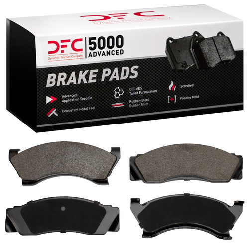 DFC 75-80 Ford Thunderbird Front/Rear 5000 Advanced Semi Metallic Brake Pads