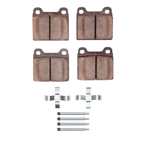 DFC 5000 Advanced Semi-Metallic Front Brake Pads and Hardware Kit, Porsche 914/411/412 1973-1974
