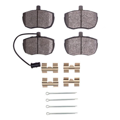 DFC 4000 HybriDynamic Front Brake Pads and Hardware Kit, Land Rover Range Rover 1987-1989