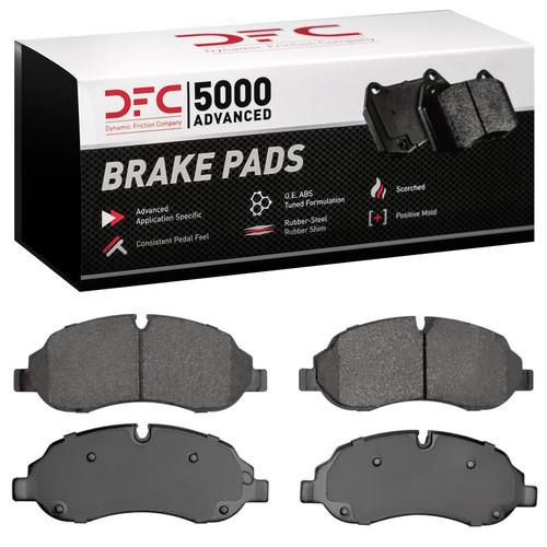 DFC 5000 Advanced Semi-Metallic Front Brake Pads, Ford Transit-250 2015-2025