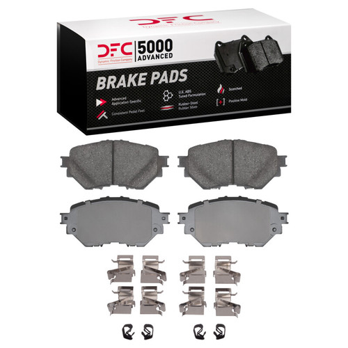 DFC 14-18 Mazda 3 Front 5000 Advanced Ceramic Brake Pads and Hardware Kit