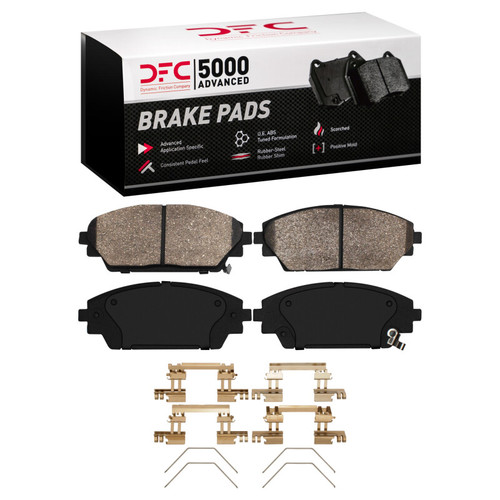 DFC 14-25 Mazda 3 Front 5000 Advanced Ceramic Brake Pads and Hardware Kit