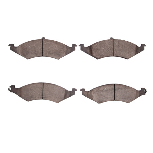 DFC 86-93 Ford Taurus (Excl SHO) Front 5000 Advanced Semi Metallic Brake Pads