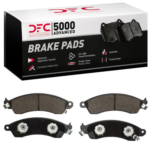 DFC 85-04 Chevrolet Corvette Front 5000 Advanced Semi Metallic Brake Pads