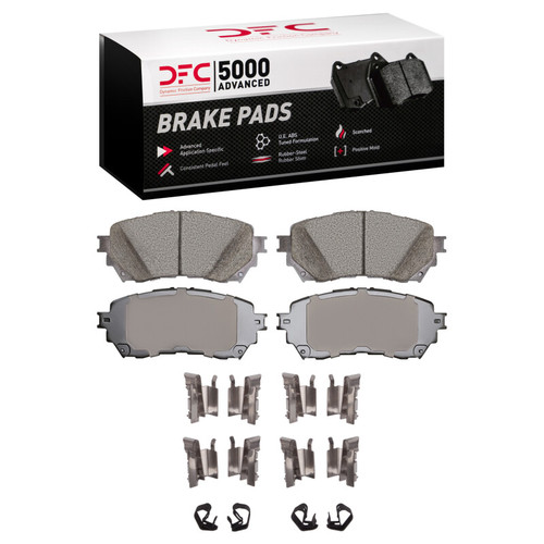 DFC 14-21 Mazda 6 Front 5000 Advanced Ceramic Brake Pads and Hardware Kit