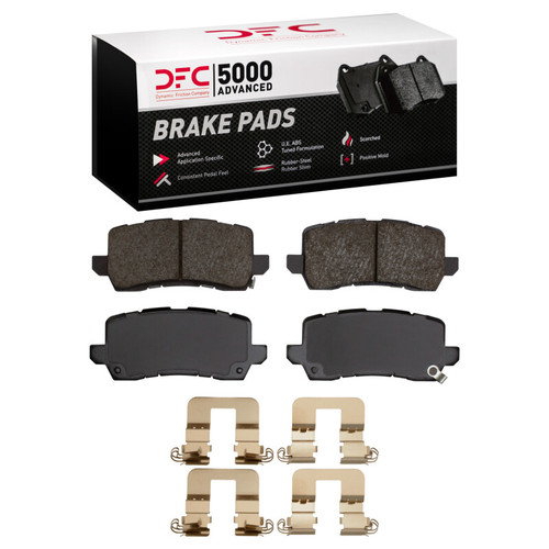 DFC 14-20 Acura TLX Rear 5000 Advanced Ceramic Brake Pads and Hardware Kit