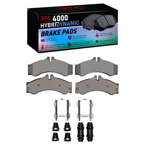 DFC 02-06 Dodge Sprinter 3500 Rear/Front 4000 HybriDynamic Brake Pads and Hardware Kit