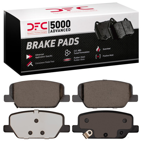 DFC 5000 Advanced Ceramic Rear Brake Pads, Hyundai Palisade 2019-2025