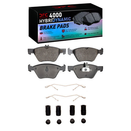 DFC 96-08 Chrysler Crossfire Front 4000 HybriDynamic Brake Pads and Hardware Kit