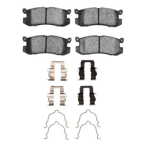 DFC 88-92 Ford Probe Rear 5000 Advanced Ceramic Brake Pads and Hardware Kit
